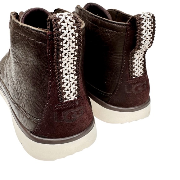 UGG Freamon Leather Chukka Boots Brown SZ 10.5 Waterproof - Picture 8 of 12